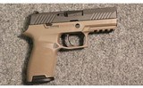 Sig Sauer ~ P320 ~ .40 S&W - 1 of 2