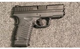 Springfield ~ XDS-9 ~ 9mm Luger