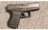 Glock ~ 43 ~ 9mm Luger