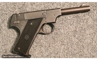 High Standard ~ B ~ .22 Long Rifle