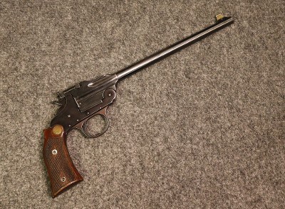 Hopkins & Allen ~ Single Shot Target Pistol ~ No Caliber Markings (SKU: 4980270) - Image 1 of 2