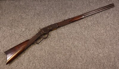 Winchester Model 1873 Lever Action Rifle – Antique w/ Cody Letter - Image 1 of 6