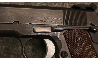 Remington Rand ~ "Custom Target" 1911 A1 ~ No Caliber (SKU: 4996043) - Image 4 of 6