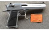 Magmun Research Desert Eagle .50 AE Brushed Chrome As New In Case - 1 of 4