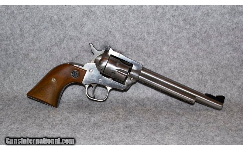 Ruger~New Model Single Six Stainless~.22 Long Rifle