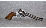 Ruger~New Model Single Six Stainless~.22 Long Rifle - 1 of 2