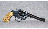 COLT~OFFICERS MODEL 38 HEAVY BARREL~.38 Colt - 1 of 5