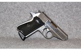 Carl Walther~PPK/S Stainless Smith & Wesson~9mm Kurtz - 1 of 4