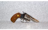 Smith & Wesson~Model 36-1 Nickel~.38 Special CTG 3" Barrel - 1 of 4