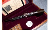 Colt~SAA Colonel Sam Colt SESQUICENTENNIAL Model~.45 Colt Wood display case and collectors book - 3 of 4