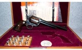 Colt~SAA Colonel Sam Colt SESQUICENTENNIAL Model~.45 Colt Wood display case and collectors book - 1 of 4