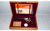 Colt~SAA Colonel Sam Colt SESQUICENTENNIAL Model~.45 Colt Wood display case and collectors book - 4 of 4