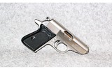 Walther~PPK Stainless~.380 ACP - 1 of 3