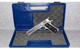 Colt~1911 Government Model Stainless~9mm Luger