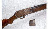 Winchester~1905 Self Loading Rifle~.351 SL - 3 of 10
