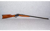 Cimmaron by Uberti~1885 Low Wall~.22 Long Rifle - 1 of 8
