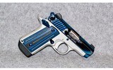 Kimber~Special Edition Micro Sapphire~.380 ACP - 1 of 6