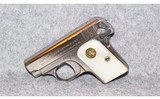 Colt~1908 Vest Pocket~.25 ACP Mother of Pearl Factory Grips - 2 of 5