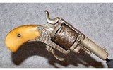 Belgian~British Bulldog Pinfire~No Caliber Marked