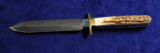 HORN ( EARLY 1960'S ) DAGGER WITH SHEATH - 1 of 1