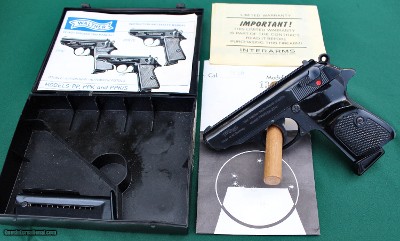 Walther PPK/S 22 LR w/box
