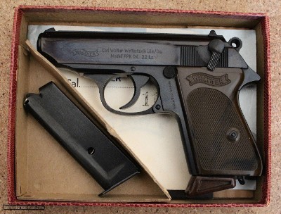 Walther Pre-68 PPK 22 LR Like New in Box - Make Offer - Image 6 of 13