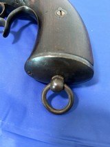 Antique Lefaucheux Patent 12mm Pinfire Single Action Revolver 