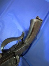 Antique Lefaucheux Patent 12mm Pinfire Single Action Revolver 