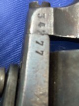 Antique Lefaucheux Patent 12mm Pinfire Single Action Revolver 