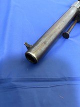 Antique Lefaucheux Patent 12mm Pinfire Single Action Revolver 