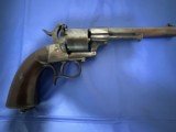 Antique Lefaucheux Patent 12mm Pinfire Single Action Revolver 