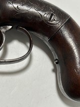 Antique ALLEN & THURBER Bar Hammer Percussion Pepperbox Revolver Verified Member - 5 of 19