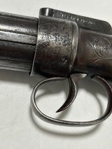 Antique ALLEN & THURBER Bar Hammer Percussion Pepperbox Revolver Verified Member - 6 of 19