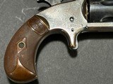 Antique rare J.M. Marlin Model XXX Standard 1872 pocket revolver .22RF long - 13 of 17