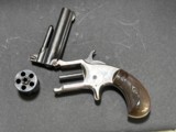 Antique rare J.M. Marlin Model XXX Standard 1872 pocket revolver .22RF long - 16 of 17