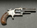 Antique rare J.M. Marlin Model XXX Standard 1872 pocket revolver .22RF long - 2 of 17