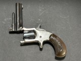 Antique rare J.M. Marlin Model XXX Standard 1872 pocket revolver .22RF long - 15 of 17