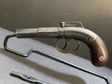 Allen & Wheelock .36 cal Bar Hammer Muff pistol - 1 of 16