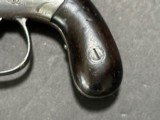 RARE early model Allen & Thurber .30 cal Bar Hammer Muff pistol - 6 of 14