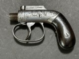RARE early model Allen & Thurber .30 cal Bar Hammer Muff pistol - 5 of 14