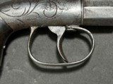 RARE early model Allen & Thurber .30 cal Bar Hammer Muff pistol - 9 of 14