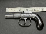 RARE early model Allen & Thurber .30 cal Bar Hammer Muff pistol - 10 of 14