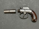 Rare Antique W.W. Marston Bar Hammer single shot .31 cal pistol - 4 of 13