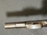 Rare Antique W.W. Marston Bar Hammer single shot .31 cal pistol - 12 of 13