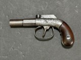 Rare Antique W.W. Marston Bar Hammer single shot .31 cal pistol