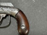 Rare Antique W.W. Marston Bar Hammer single shot .31 cal pistol - 5 of 13
