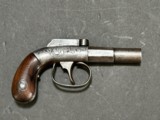 Rare Antique W.W. Marston Bar Hammer single shot .31 cal pistol - 2 of 13