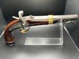 Antique .62 cal French Navy Model 1837 percussion pistol by Chatellerault Armory - 5 of 18