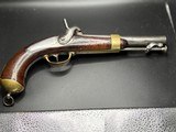 Antique .62 cal French Navy Model 1837 percussion pistol by Chatellerault Armory - 13 of 18