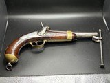 Antique .62 cal French Navy Model 1837 percussion pistol by Chatellerault Armory - 12 of 18